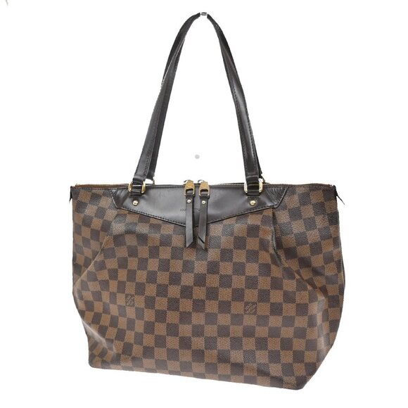 LOUIS VUITTON Westminster GM Shoulder Bag Damier Ebene Leather N41103 73KB263 - Picture 1 of 15